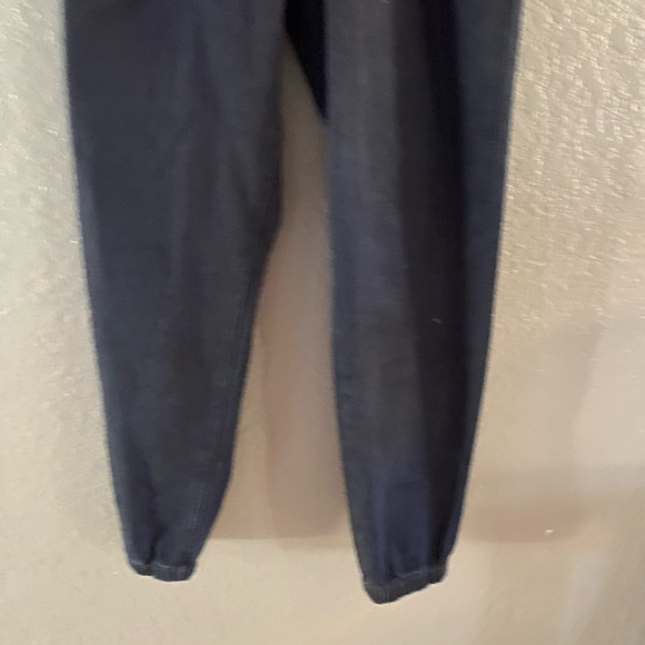 NWT WE WORE WHAT DENIM JOGGER XS HIGH RISE - Picture 4 of 7
